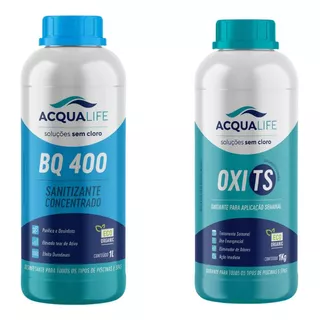 Sanetizante E Bactericida Bq400 C/ Oxidante Oxi Ts- Keepclor