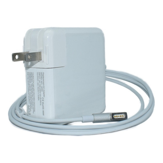 Cargador Compatible 60w Magsafe ® 1 A1278 A1181 A1344 A1185