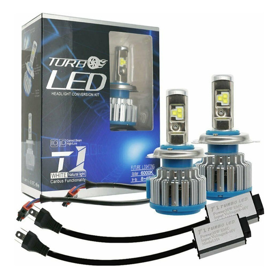 Par De Bombillos Led 16000 Lumens Carro O Moto H4