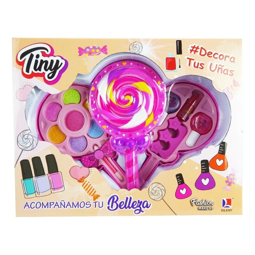 Set De Maquillaje Infantil Paleta En Caja - Tiny