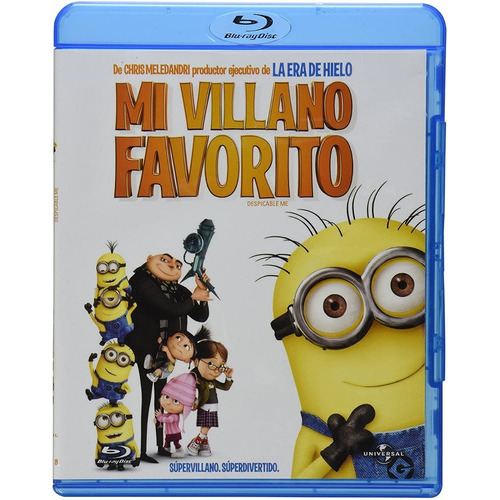 Mi Villano Favorito Blu Ray Película Nuevo