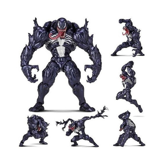 Figura De Acción Articulada Móvil Venom De 18 Cm