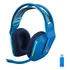 Auriculares gamer inalámbricos Logitech G Series G733 azul con luz LED