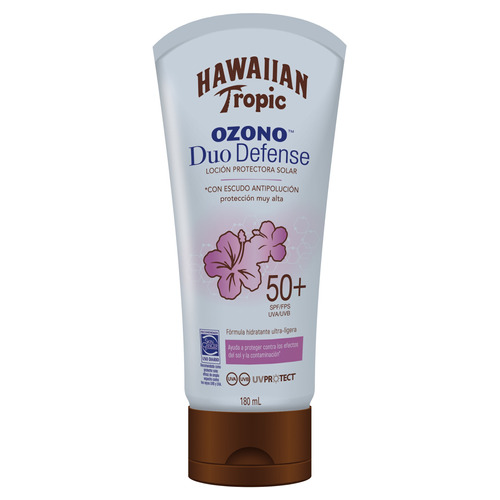 Hawaiian Tropic Ozono Duo Defense Loción - 50 - 180 mL