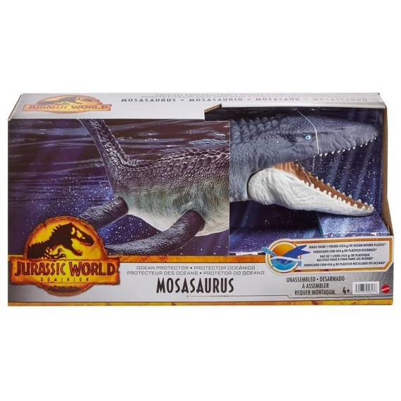 Figura de acción  Mosasaurus de Mattel Jurassic World