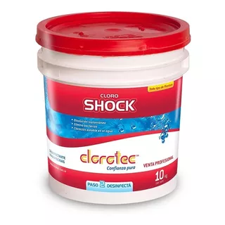 Cloro Granulado Shock Instantáneo X 10 Kg