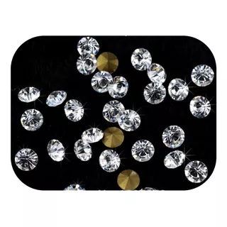 300 Piedras Chaton Cristal Tipo Diamante 5mm Para Reloj Ropa