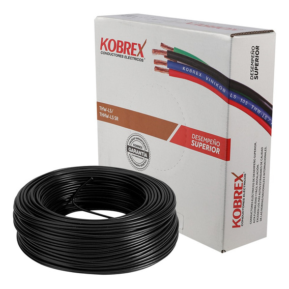 Caja 100 Mts Cable Verde Cal 10 Awg Kobrex Vinikob 100%cobre