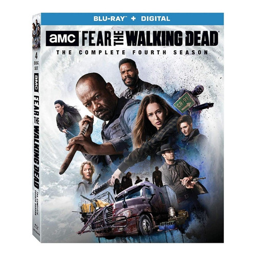 Blu-ray Fear The Walking Dead Season 4 / Temporada 4