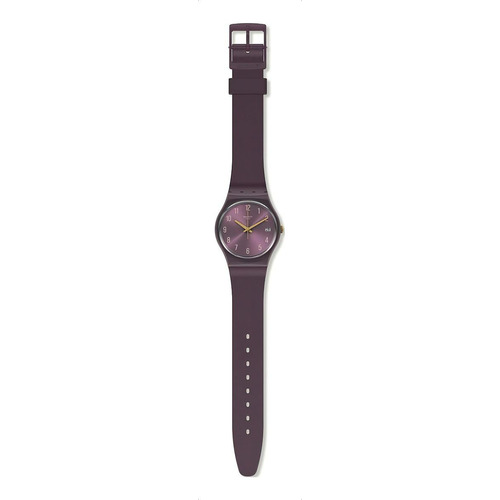 Reloj Swatch Pearlypurple Gv403 Color de la correa Violeta Color del fondo Violeta