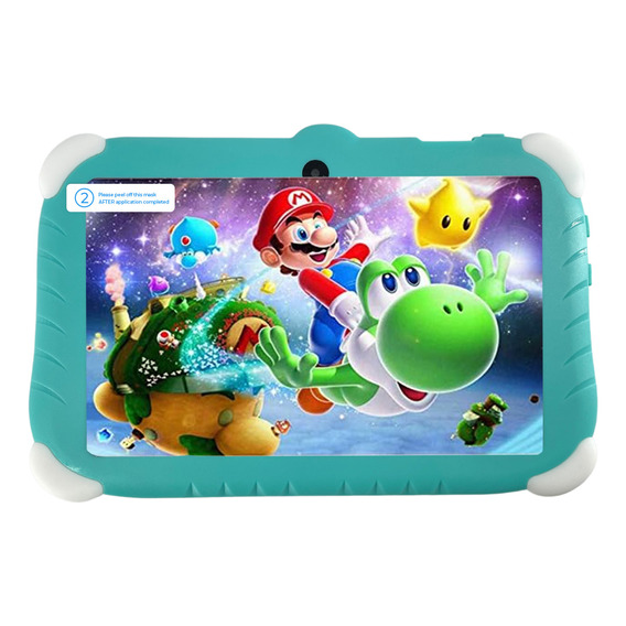 Mario Bros Tablet 7¨ Hd Android 13 32gb Y 2gb Ram Aqua