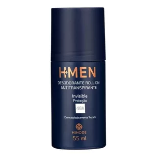 Desodorante Masculino Roll On Invisble Hmem Hinode 55ml