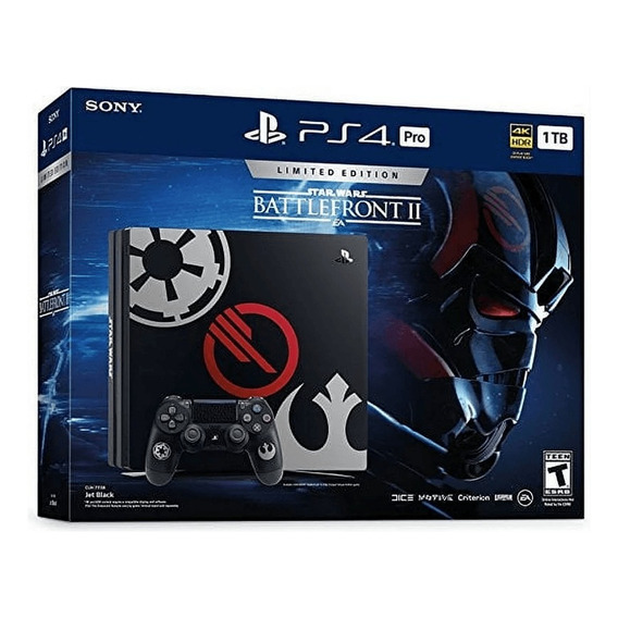 Play Station 4 Pro Ps4 Star Wars, Open Box, No Control