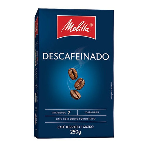 Melitta Descafeinado Café 250g Brasilero