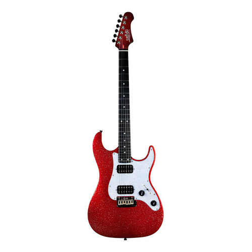 Guitarra Eléctrica De 6 Cuerdas Jet Guitars Js500 Red Sparke
