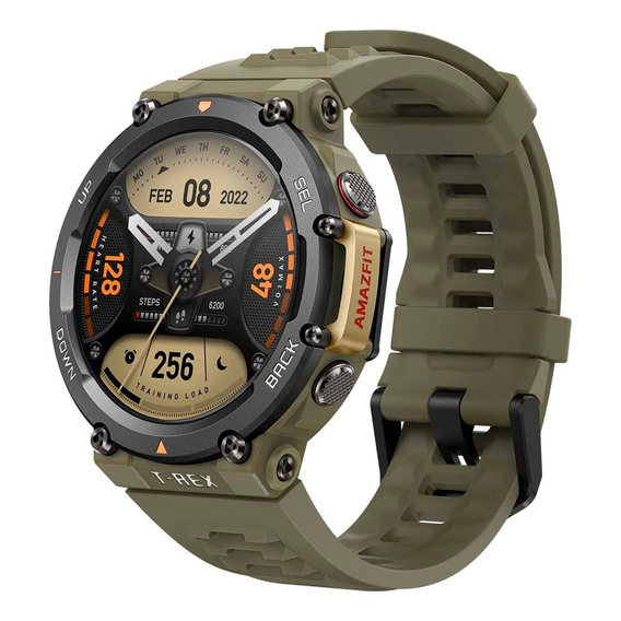 Amazfit T-rex 2 Verde Color de la caja Wild green Color de la correa Wild green Color del bisel Negro