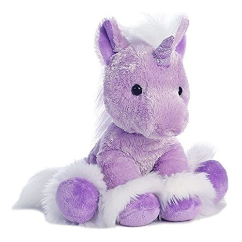 Unicornio De Peluche Aurora World Dreaming Of You, Morado, 1 Color Purple