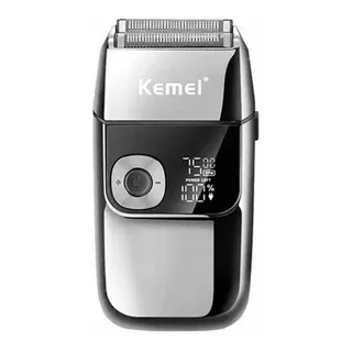Afeitadora Kemei Km-2028 Plateada 100v/240v