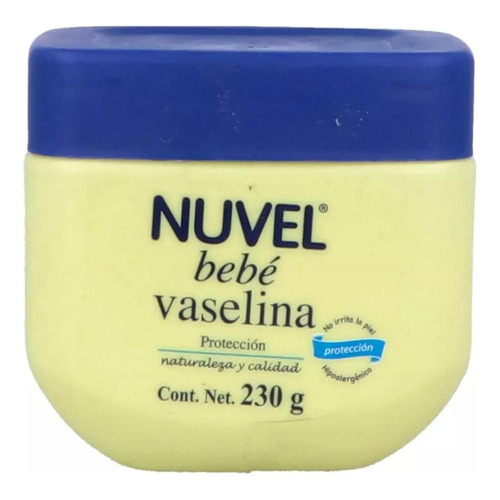 Vaselina Nuvel Bebé 230g