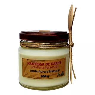 Manteiga De Karité 100% Pura E Vegana 100g Insitta  