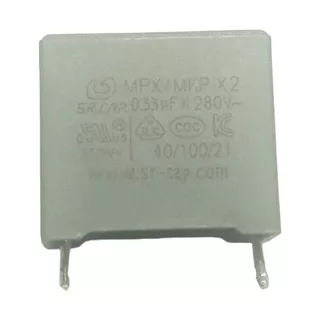 Condensador Seguridad Mpx Mkp X2 0.33uf 250v 280v 40/100/21 