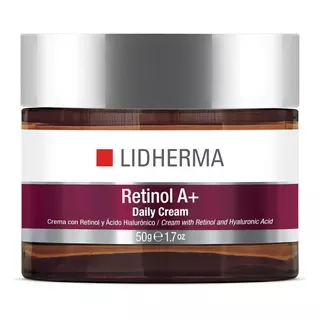 Retinol A+ Daily Cream + Ácido Hialurónico Antiage Lidherma Momento De Aplicación Noche Tipo De Piel Todo Tipo De Piel