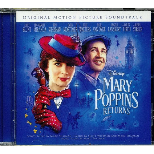 Cd Mary Poppins Returns Banda Original De La Pelicula 2018