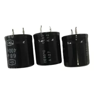 50un Capacitor Eletrolítico 68uf X 400v 