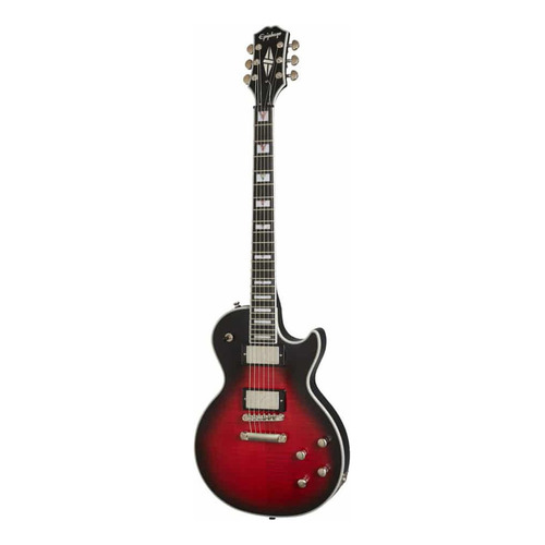 Guitarra eléctrica Epiphone Les Paul Prophecy de caoba red tiger brillante con diapasón de ébano