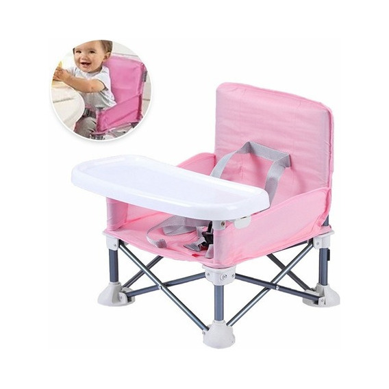 Silla De Comedor Para Bebés, Silla De Comedor Portátil Plega