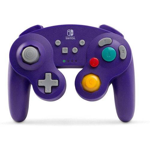 Control joystick inalámbrico ACCO Brands PowerA Wireless GameCube Controller for Nintendo Switch púrpura