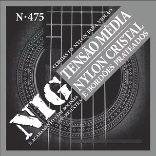 Nig N475 Encordoamento Nylon Tensão Média Bolinha Violão