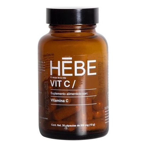 Sesen - Hebe - Vitamina C - 30 caps - Calcio, magnesio, potasio - Sin sabor