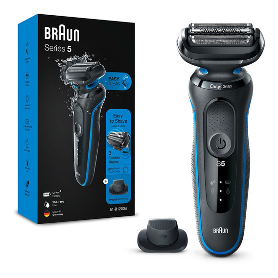 Braun Series 5 Máquina De Afeitar Eléctrica Kit 1 Unidad Color Negro 110V/220V