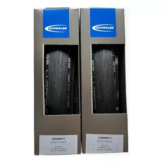 Pneu Speed Schwalbe Lugano 2 K-guard Active 700x25 Liteskin Cor Preto