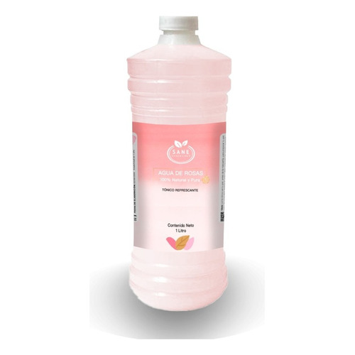 Agua De Rosas Tónico Facial 1 Litro 100% Natural Y Pura Tipo de piel Todo tipo de piel