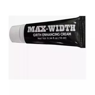 Lubricante Expansivo Masculino 10ml Crema Max Width