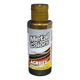 Tinta Acrílica Metal Colors Ouro Negro - 644 -acrilex - 60ml