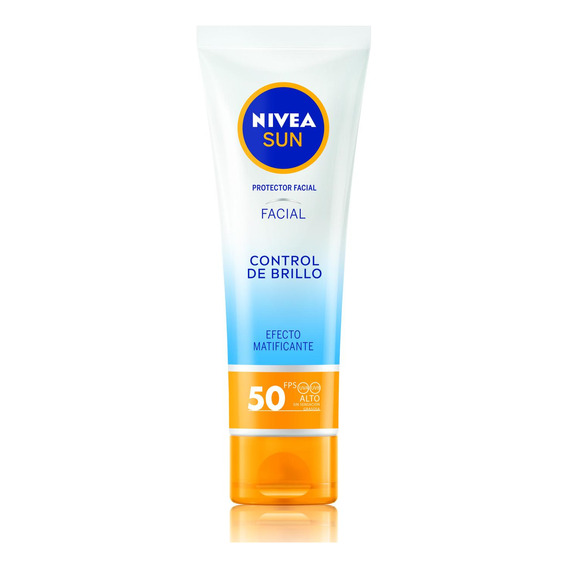 Nivea Sun Facial Control De Brillo Fps 50 50ml