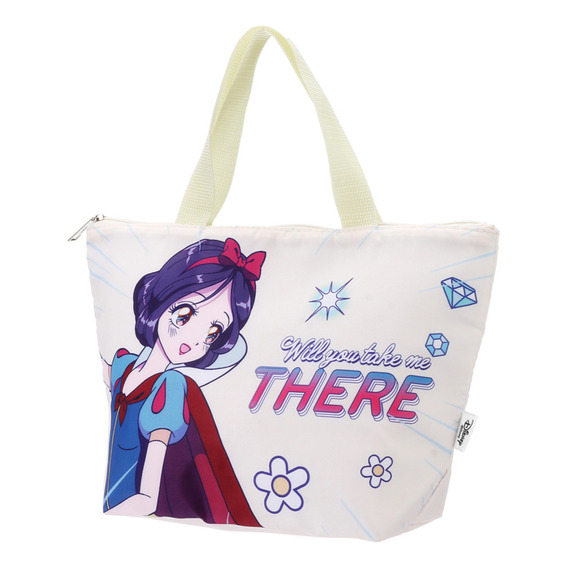 Miniso Lonchera Disney Blancanieves Princesas Manga Textil 3