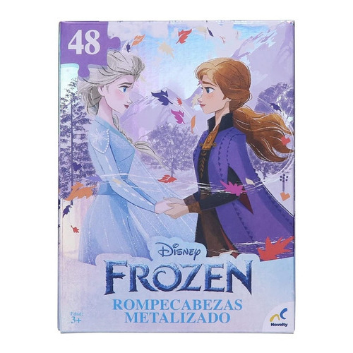 Rompecabezas 3d Brillo Metalico Frozen Novelty® Mod.jca-3094
