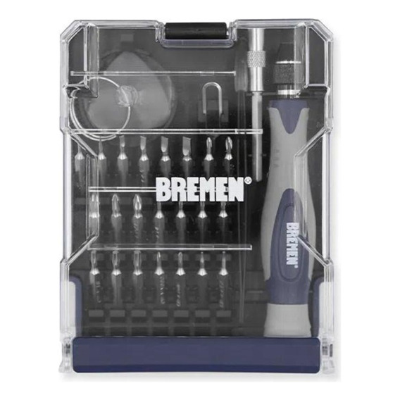 Juego De Puntas Precisión Bremen® 7783 Para Celular 29 Pzs