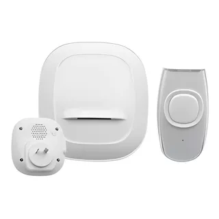 Timbre Para Puerta Sanderson Qd-w001 Inalámbrico Blanco 240v