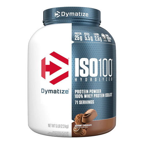 Dymatize Iso 100 Hydrolyzed Proteina Hidrolizada Aislada 5 Lb Gourmet Chocolate