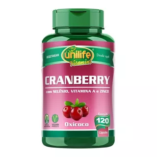 Cranberry 120 Capsulas Unilife