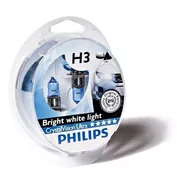 Lampara H3 12v 55w Philips Universal Pk22s Ultra Kit X4 Egs