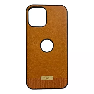 Funda Para iPhone 12 Pro Max Tipo Piel Textura Agradable