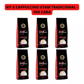 Kit 6 Utam Cappuccino Tradicional Bares E Restaurantes - Nfe