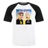 Blanco con mangas negras