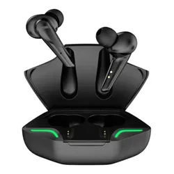 Fone Gamer Bluetooth Case De Carregamento Led Prova D